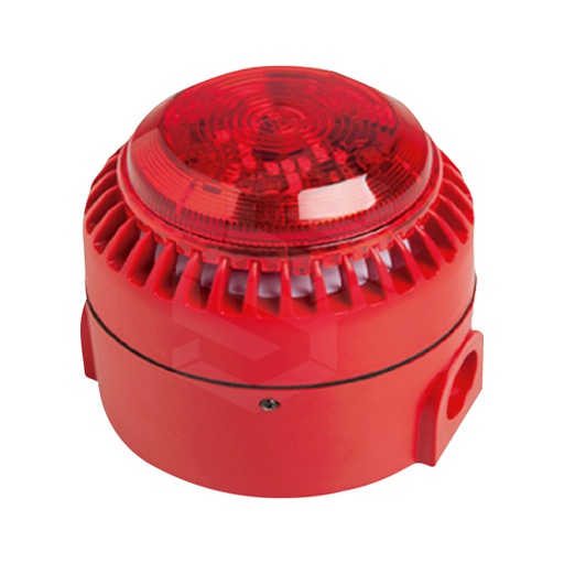 [CF-SIRAYL] Sirena Analogica Lyon Con Luz Y Aislador De BucleFabricada En Abs Termoresistente RojoAislador De Circuito: SiGran Volumen De Sonido. Bajos Consumo.Alim.: 24-35V Con PolaridadConsumo: 5-50 MaDim.: 95 X 107 MmNormada: Ce, En 54-23