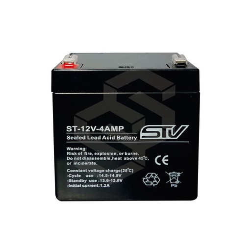 [ST-12V-4AMP] Bateria Recargable 12Vdc 4Amp