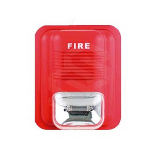 [ST-EFA-126] SIRENA CON LUZ ESTROBOSCOPICA 12-24 VDC