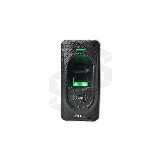 [ZK-FR1200] Lectora De Huella Digital Con Proximidad Lector De Huella Y Lector De Tarjetas Rfid Integrado Lector Esclavo Para Paneles Inbio Y Standalone Rs485, Indicador Audiovisual (Buzzer Y Led) Módulo Rfid, Mifare Dim.: 50X102X37Mm No Incluye Fuente