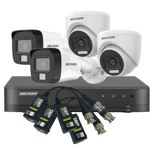 [COMBO6] 1 DS-7216HGHI-M1(C) +2 DS-2CE16D0T-LPFS + 6 DS-2CE76D0T-LPFS + 8 DS-1H18S/E